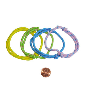 Nylon Pastel Friendship Rope Bracelets